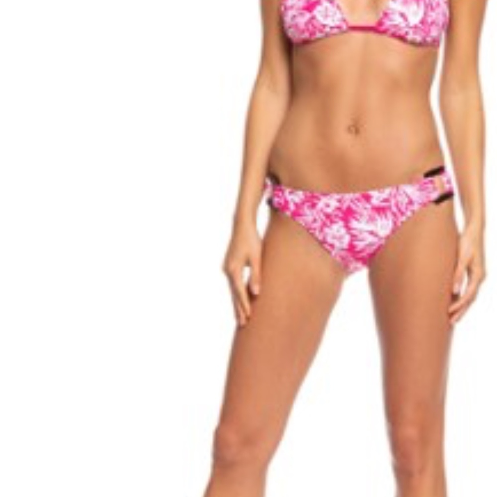 ROXY Blooming Ride Tiki Triangle Swimsuit Top - Picture 4 of 4